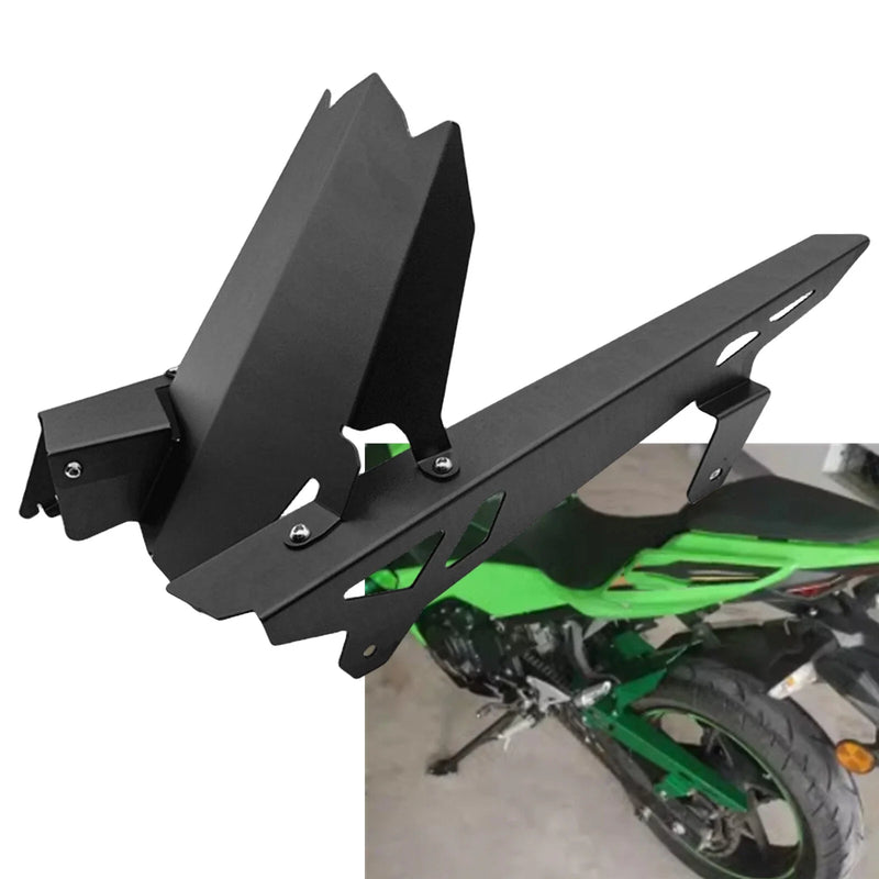 KAWASAKI Ninja 400 (2018-2020) Black Rear Tire Fender Mudguard Cover