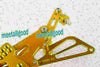 Yamaha YZF R6 (2006-2010) - Gold Rearset Footrest Footpegs