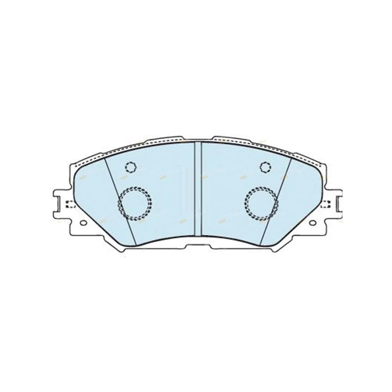 Toyota RAV4 Front Disc Brake Pad Set (2005–2013)