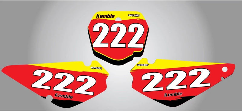 Suzuki RM 85 Custom Number Plate Graphics (All Years)