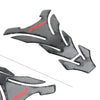 Yamaha R6 Carbon Fiber Tank Pad Decal Protector (2006-2023)