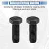 Jeep Wrangler TJ (1997-2006) - Black Metal Set Front Seat Mounting Bolts