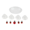 T100 Scrambler Speedmaster Roadster Clear Tail Light Lens Covers (2001-2023)