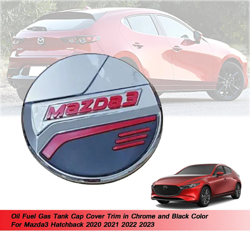 Mazda3 Mazda 3 Hatchback Gas Tank Cap Cover (2020-2023)