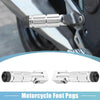 Motorcycle 1 Pair 8mm Aluminum Alloy Rearset Footpeg Fold Footrest