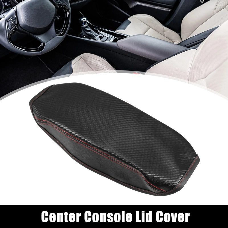 Ford with Carbon Fiber Pattern Center Console Armrest Box Cover (No Year)