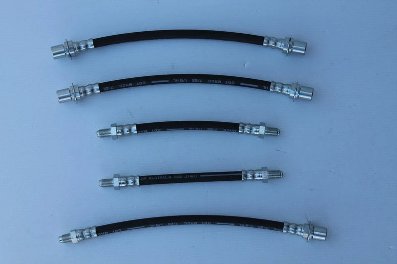 Toyota Corolla KE30, KE35, KE36 Brake Hose Set (5) (1970-1982)