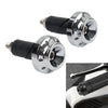 Make & Model Chrome Motorcycle 7/8'' 1'' Handlebar Grips & End Cap