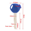 DIO 100 125 150cc Z4 Z125 SCR100 WH110 Uncut Blade Blank Key