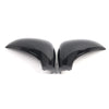 Peugeot 207 Gloss Black Replacement Side Wing Mirror Caps Covers (2006–2013)
