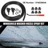 Dodge Caliber 15pcs Front Windshield Washer Nozzle Kit (2007 - 2012)