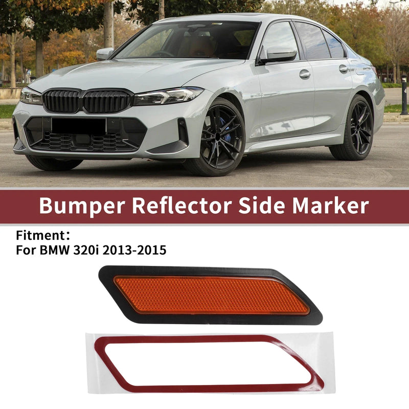 BMW 320i Passenger Side Bumper Reflector (2013-2015)