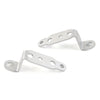 Universal Silver Headlight Rearview Mirror Bracket Extension