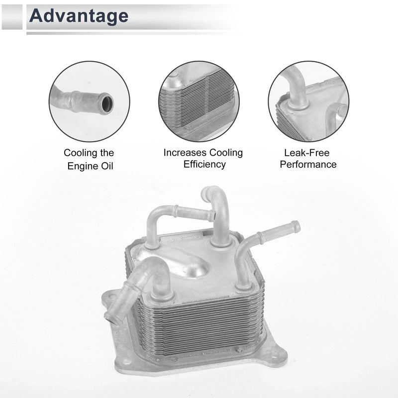 Nissan Engine Oil Cooler Set (216063JX2C)