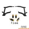 Harley Road Glide Saddlebag Guard Highway Crash Bar w/4 Sliders (2008-2023)