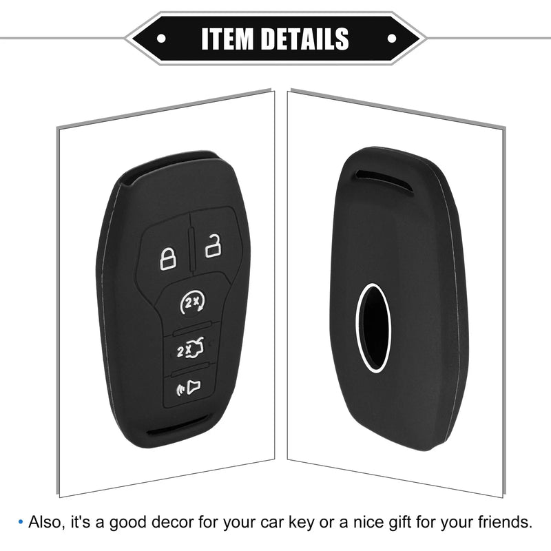 Ford Fusion 2 x Remote Keyless Smart Key Fob Covers (2013-2020)