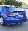 Honda Civic Sedan (2022-2025) Glossy Black Rear Spoiler Tail Trunk Lip Wing