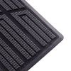 Vehicle Universal Black PVC Car Floor Mat Pedal Patch Cover