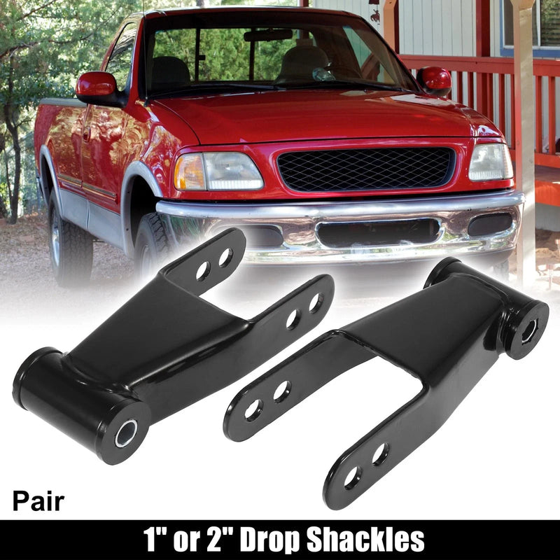 Ford F150 1" to 2" Adjustable Drop Kit Shackles