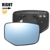 Honda Accord Right Side Heated Blue Mirror Glass (2008-2010)