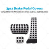 Mercedes C E S GLC GLE GLS CLS EQC Class 3 x Brake Pedal Pad Covers
