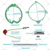 Diesel Heater 5KW 6Pcs Gasket & Ceramic Glow Plug Kit