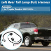 Toyota Tundra Left Tail Light Socket Wiring Harness (2007–2014)