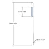 Motorcycle 2 x 23cm Stand Bracket Kickstand