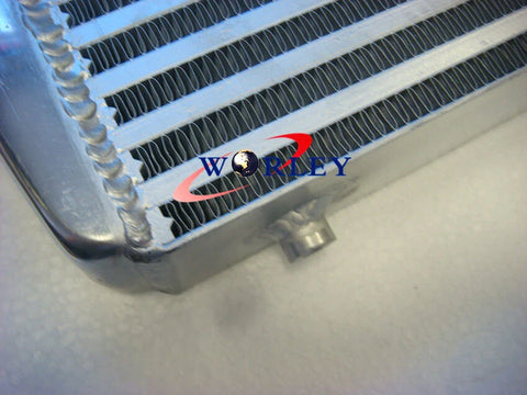 Car Model 600x300x70mm Front Mount Aluminum Turbo Intercooler