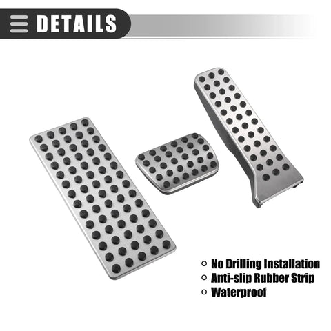 Mazda CX-3 Gas Accelerator Brake Foot Rest Pedal Pad Covers (2016-2019)