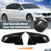 BMW F20 F22 F23 F30 F31 F31 Rearview Mirror Cover Cap Gloss Black (2012-2019)
