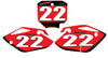 Honda CRF 150R Custom Number Plates (2007-2025)