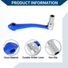 Bosuer 125 Blue Silver Tone Head Shifter Lever