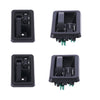 Jeep Wrangler TJ Inner Door Handle 4pcs Textured Black (1997–2006)