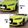 BMW M3 G80 G81 M4 G82 G83 ABS Front Bumper Splitters Spoiler (2021-2024)