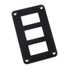 Universal Use 3 Gang Rocker Switch Dash Mount Holder Panel