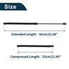 Honda Civic Hood Lift Supports Struts Gas Spring (2022-2024)