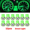 AC 12 x T10 Wedge 4 SMD LED Brake Light Bulbs (Compatible with Multiple Models)