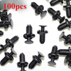 Toyota 100pcs Wheel Opening Clip Front Bumper Rivets (2000–2024)