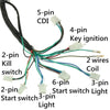 Chinese ATV UTV 50 / 70 / 90 / 110 / 125cc Quad Wire Harness Copper