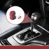 Acura ZDX Black Red Faux Leather Gear Shift Knob Cover (2010 - 2012)