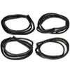 Door Rubber Weatherstrip Set 4 LH+RH Fits Honda Accord CB 4D Sedan 1990-93 D06