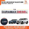 Holden Colorado 7 Duramax Diesel Rear Tailgate Emblem Badge (2012-2016)