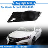 Honda Accord Front Right Fog Light Grill (2016-2019)