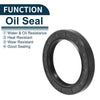 Oil Seal 50x70x10mm NBR Black 5x