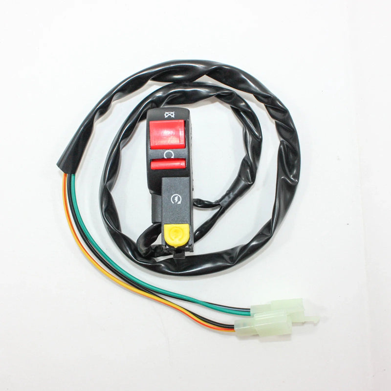 PIT PRO Quad Dirt Bike ATV Kill Switch & Start Button  Male Plugs