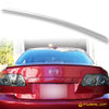 Mazda 6 GG 25H Silver Metallic Boot Lip Spoiler (2002-2008)