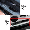 BMW 3 Series E90 4 x Window Lift Switch Panel Cover Trim (2005-2012)