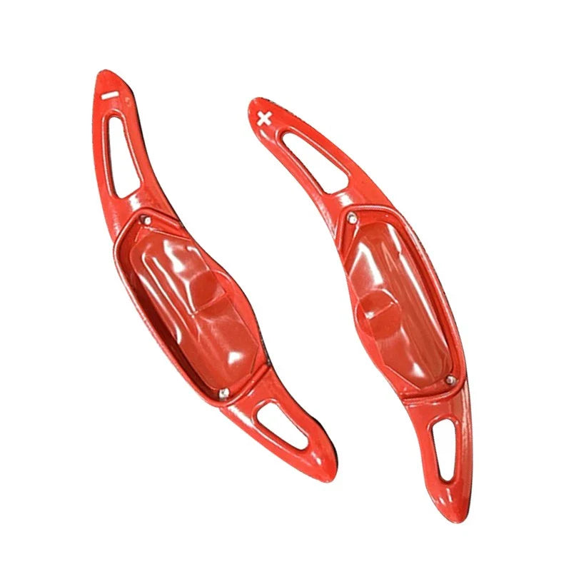 Kia Forte Red Steering Wheel Shift Paddle Extensions (2020)