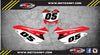 Honda CRF 125 Custom Number Plate Stickers Decals (2013-2018)